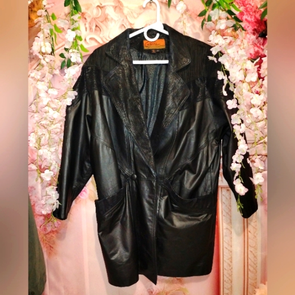Vintage Cayenne Leather jacket